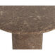 Riva 43 X 30 inch Brown Outdoor Dining Table